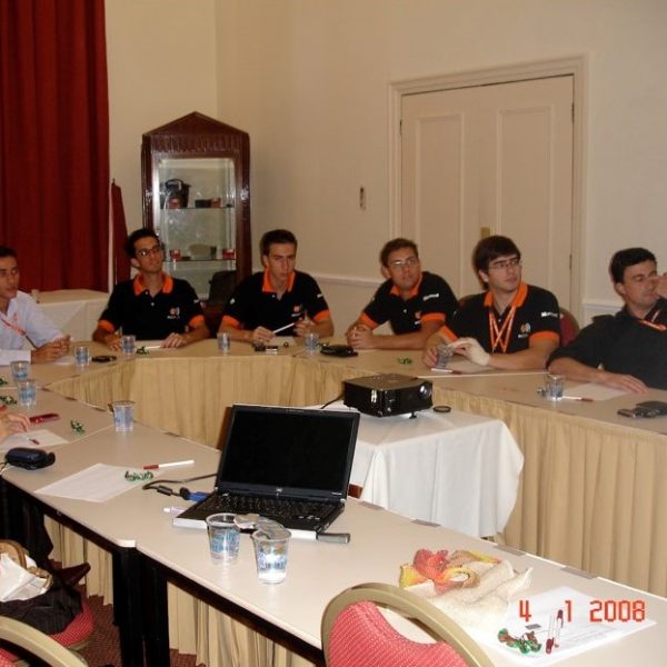 Parte do time - Megalan 2008
