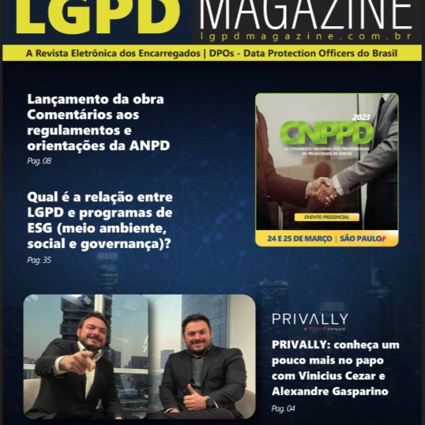 Capa da LGPD Magazine