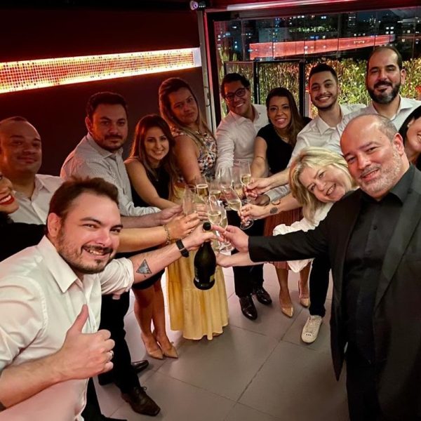 Noite de comemoração - M&A Privally